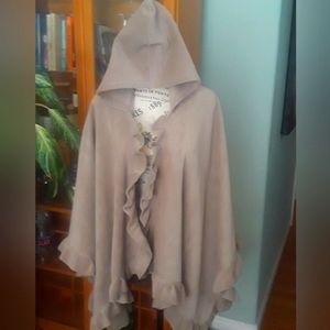 Plush Hooded Womens Shaw